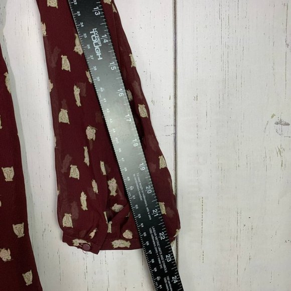 LC Lauren Conrad Runway Size 12 Red‎ Romper Women - Picture 8 of 9